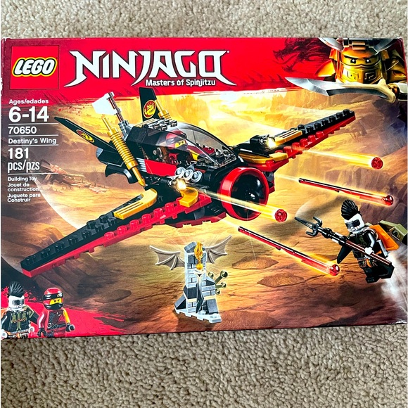 Lego Ninjago Destinys Wing Masters of spinjitsu 6-14 open box complete - Picture 1 of 7